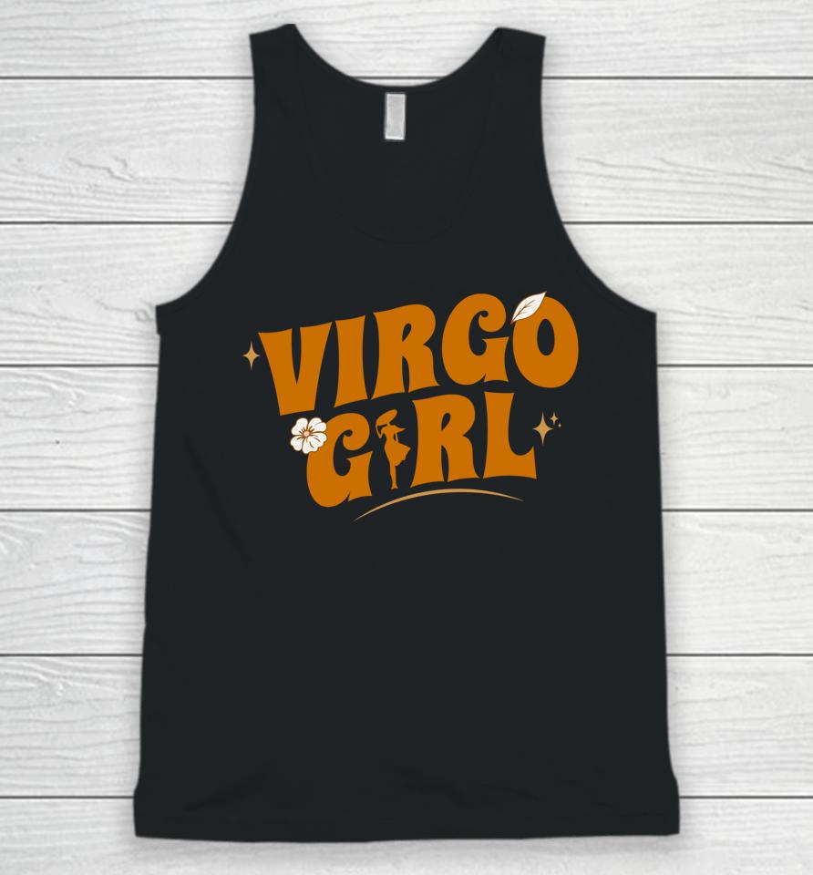 Virgo Girl - Astrological - Zodiac Sign Virgo Unisex Tank Top