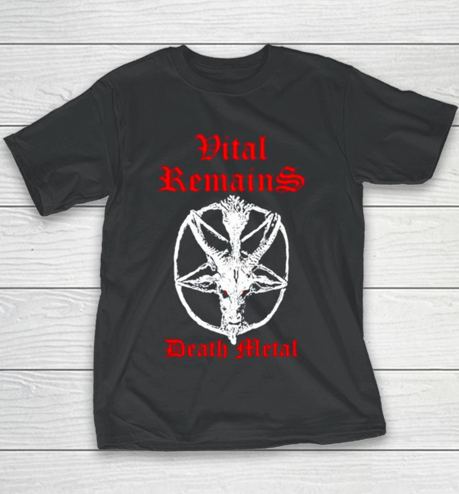 Vital Remains Death Metal Youth T-Shirt