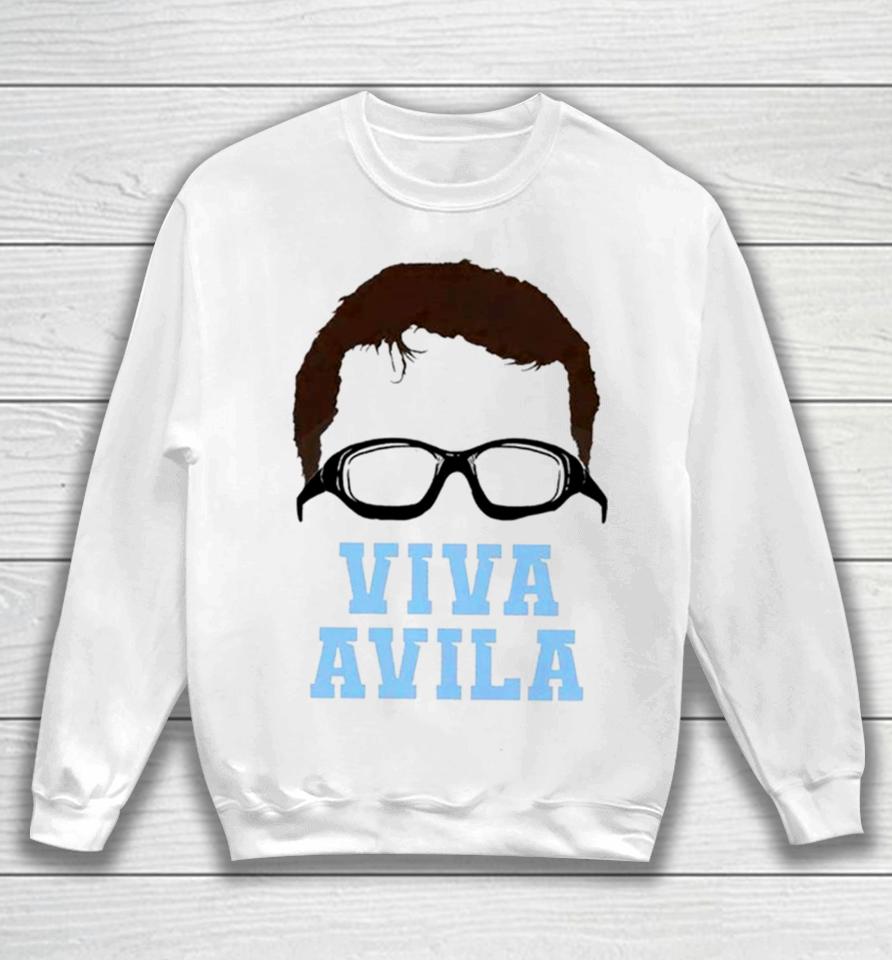 Viva Avila Face Robbie Avila Unc Basketball Sweatshirt