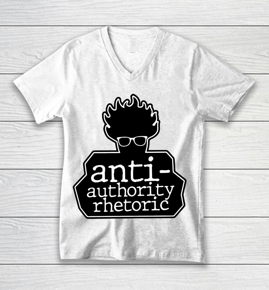 Viva Frei Merch Anti-Authority Rhetoric Unisex V-Neck T-Shirt