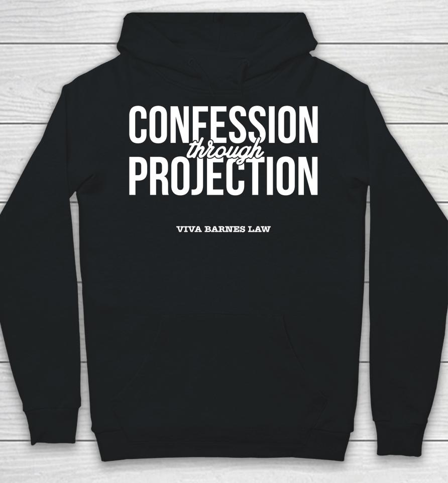 Viva Frei Merch Confession Through Projection Hoodie