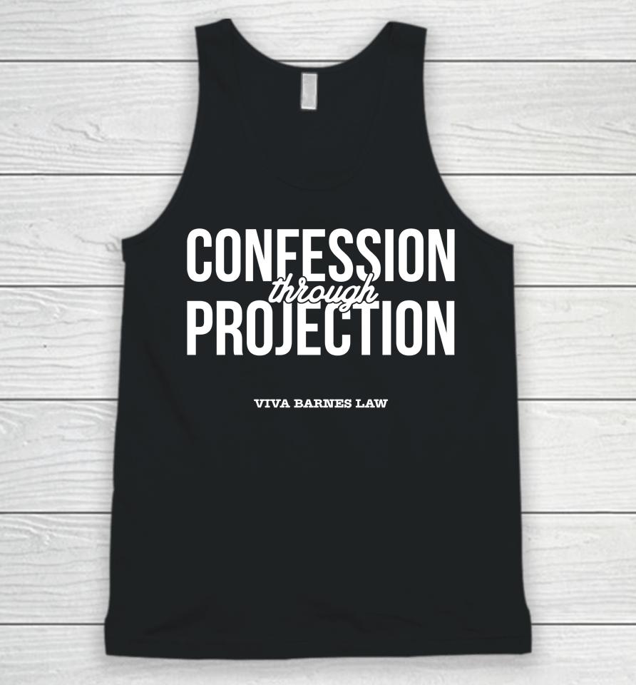 Viva Frei Merch Confession Through Projection Unisex Tank Top