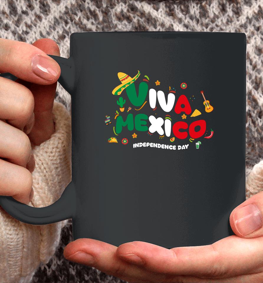 Viva Mexico Mexican Independence Day - I Love Mexico Coffee Mug