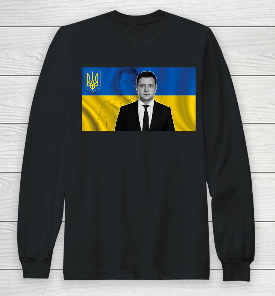 Volodymyr Zelensky Not All Heroes Wear Capes Support Ukraine Long Sleeve T-Shirt
