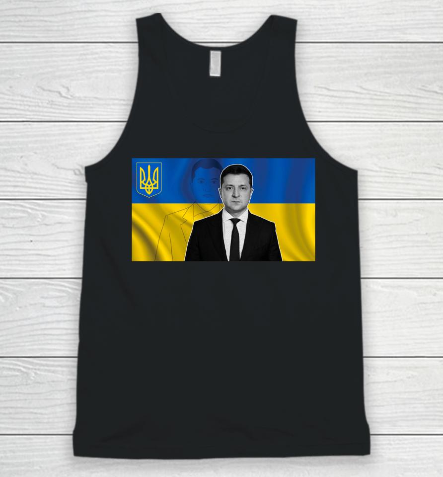 Volodymyr Zelensky Not All Heroes Wear Capes Support Ukraine Unisex Tank Top