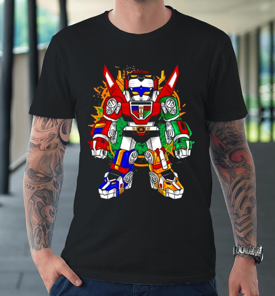 Voltron Chibi Defender Of The Universe Premium T-Shirt