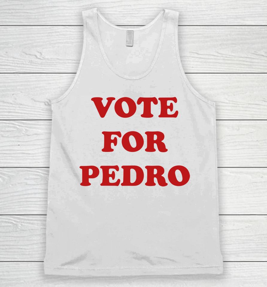 Vote For Pedro  N4Z51Ja0Jclg Unisex Tank Top