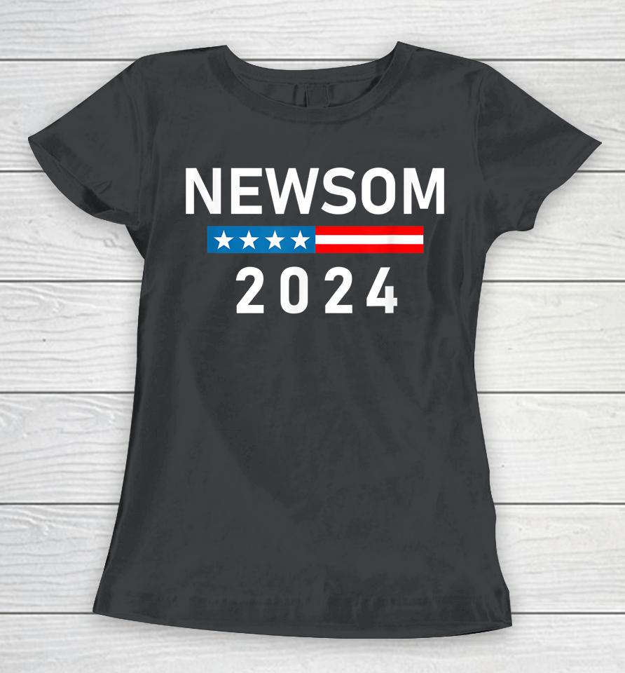 Vote Gavin Newsom President Elect Gavin Newsom Women T-Shirt