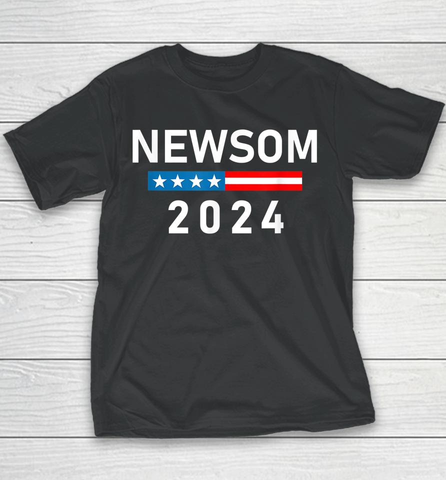 Vote Gavin Newsom President Elect Gavin Newsom Youth T-Shirt