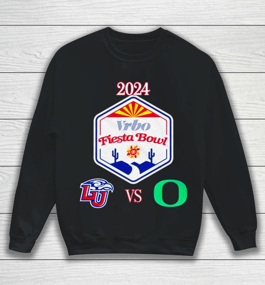 Vrbo Fiesta Bowl 2024 Liberty Vs Oregon State Farm Stadium Glendale Az Cfb Bowl Game Sweatshirt