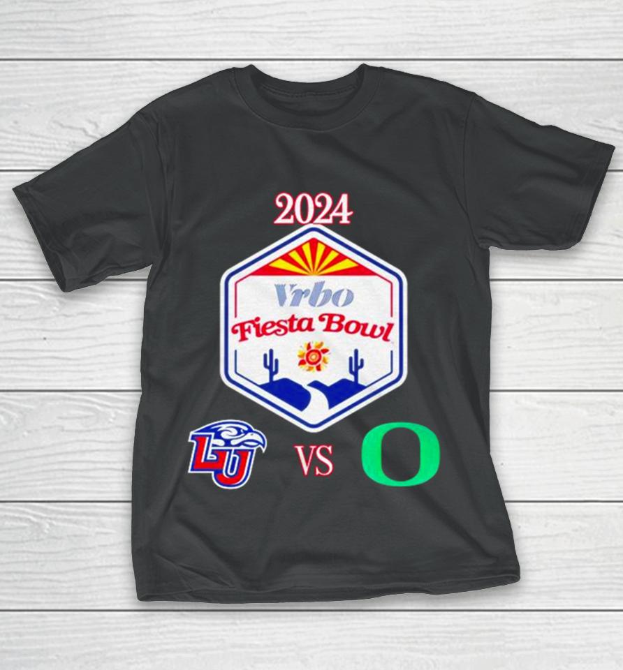 Vrbo Fiesta Bowl 2024 Liberty Vs Oregon State Farm Stadium Glendale Az Cfb Bowl Game T-Shirt
