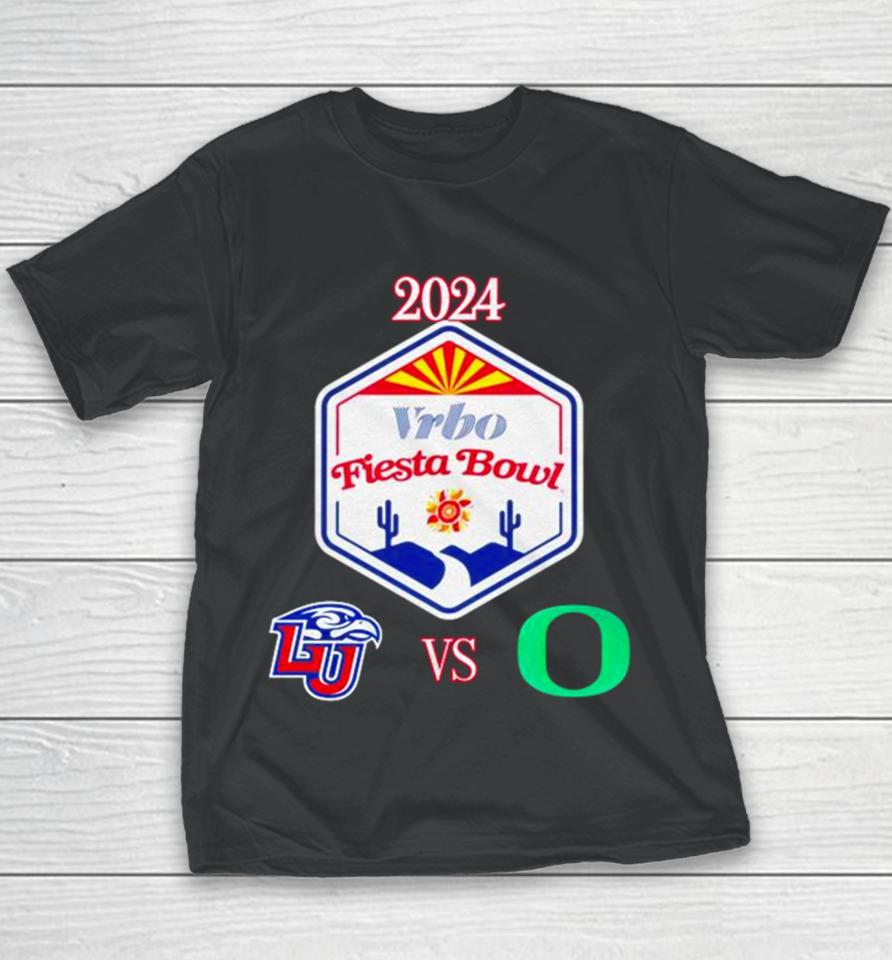 Vrbo Fiesta Bowl 2024 Liberty Vs Oregon State Farm Stadium Glendale Az Cfb Bowl Game Youth T-Shirt