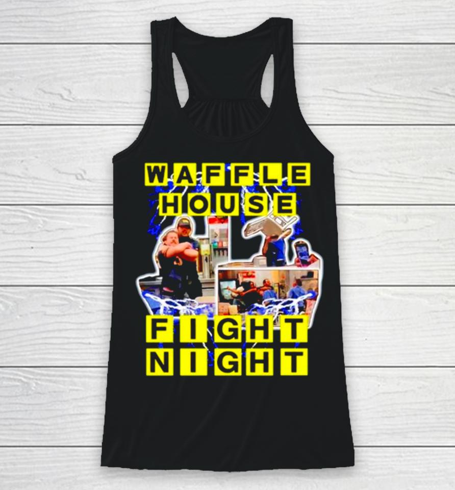 Waffle House Fight Night Racerback Tank