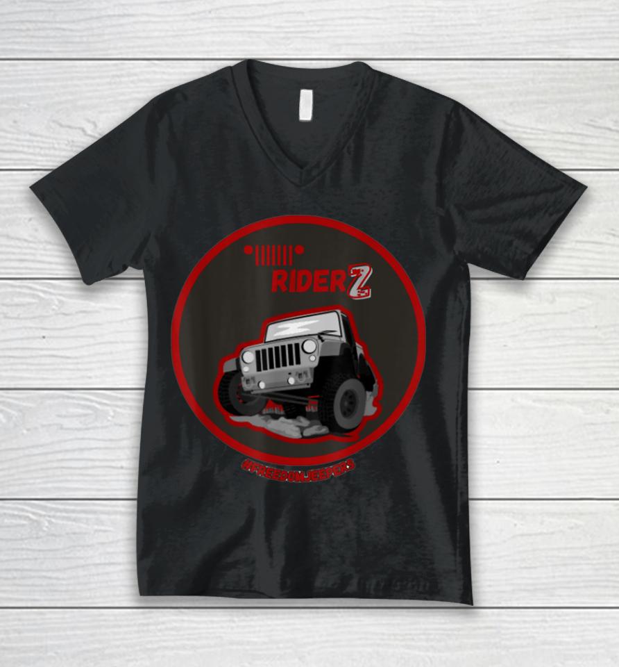 Wagon 4X4 Car Truck Off Road Racing Tuning Monster-Truck Unisex V-Neck T-Shirt