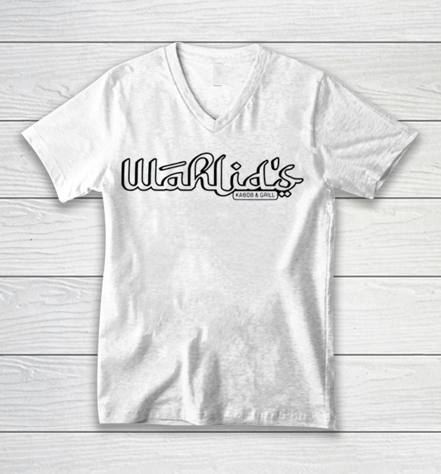Wahlid’s Kabob And Grill Unisex V-Neck T-Shirt