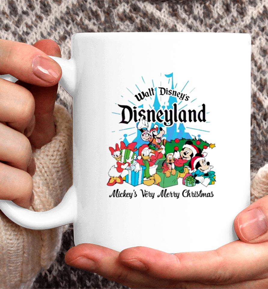 Walt Disney’s Disneyland Mickeys Very Merry Christmas Coffee Mug