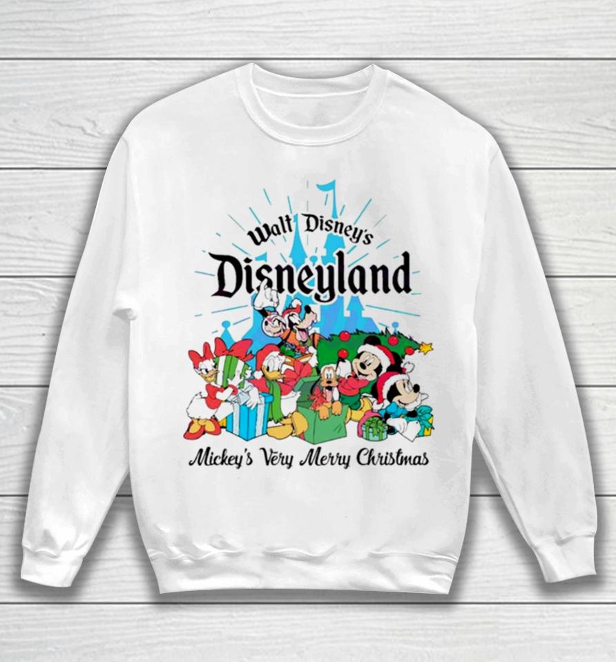 Walt Disney’s Disneyland Mickeys Very Merry Christmas Sweatshirt