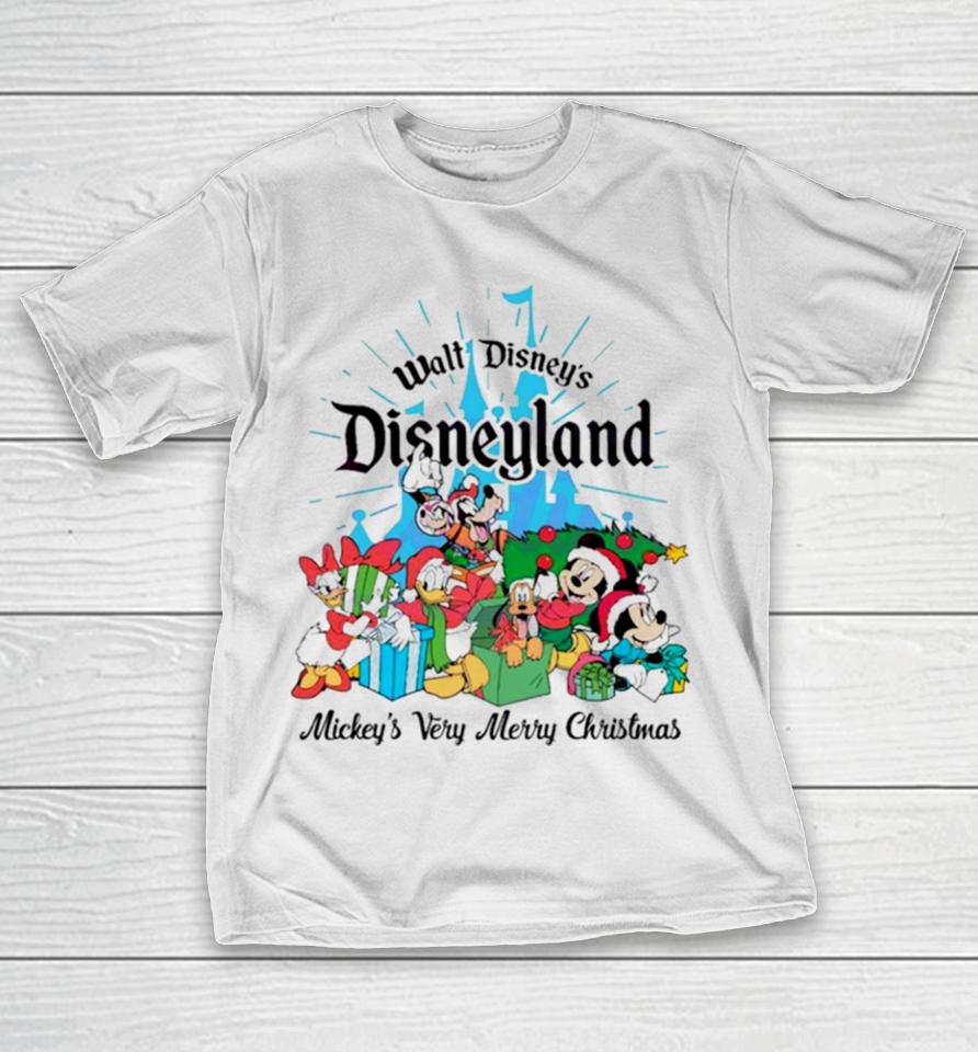 Walt Disney’s Disneyland Mickeys Very Merry Christmas T-Shirt