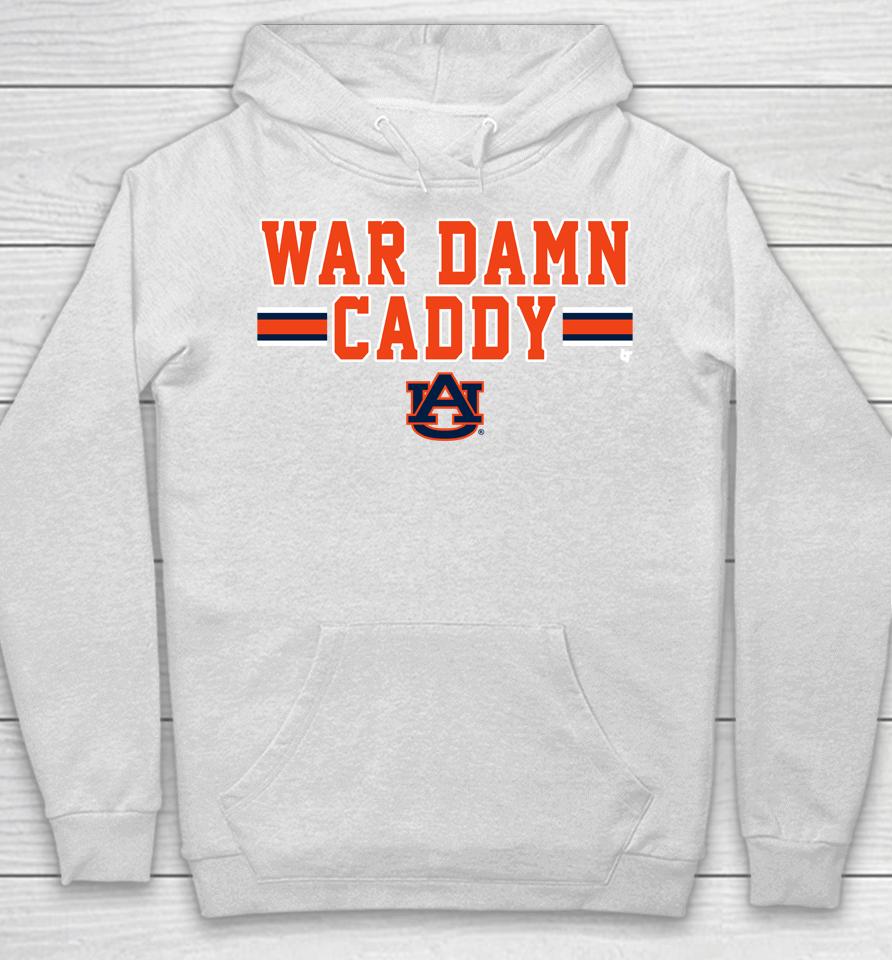 War Damn Caddy Auburn Tigers Logo Hoodie