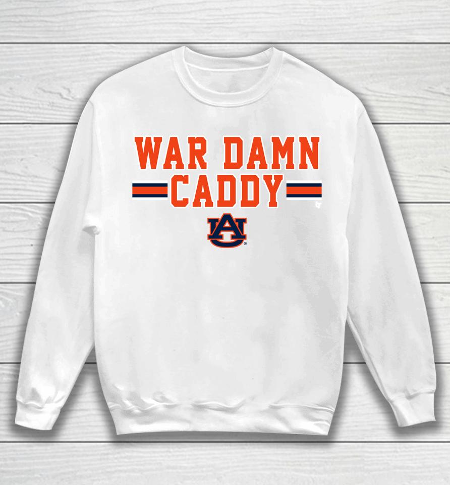 War Damn Caddy Auburn Tigers Logo Sweatshirt