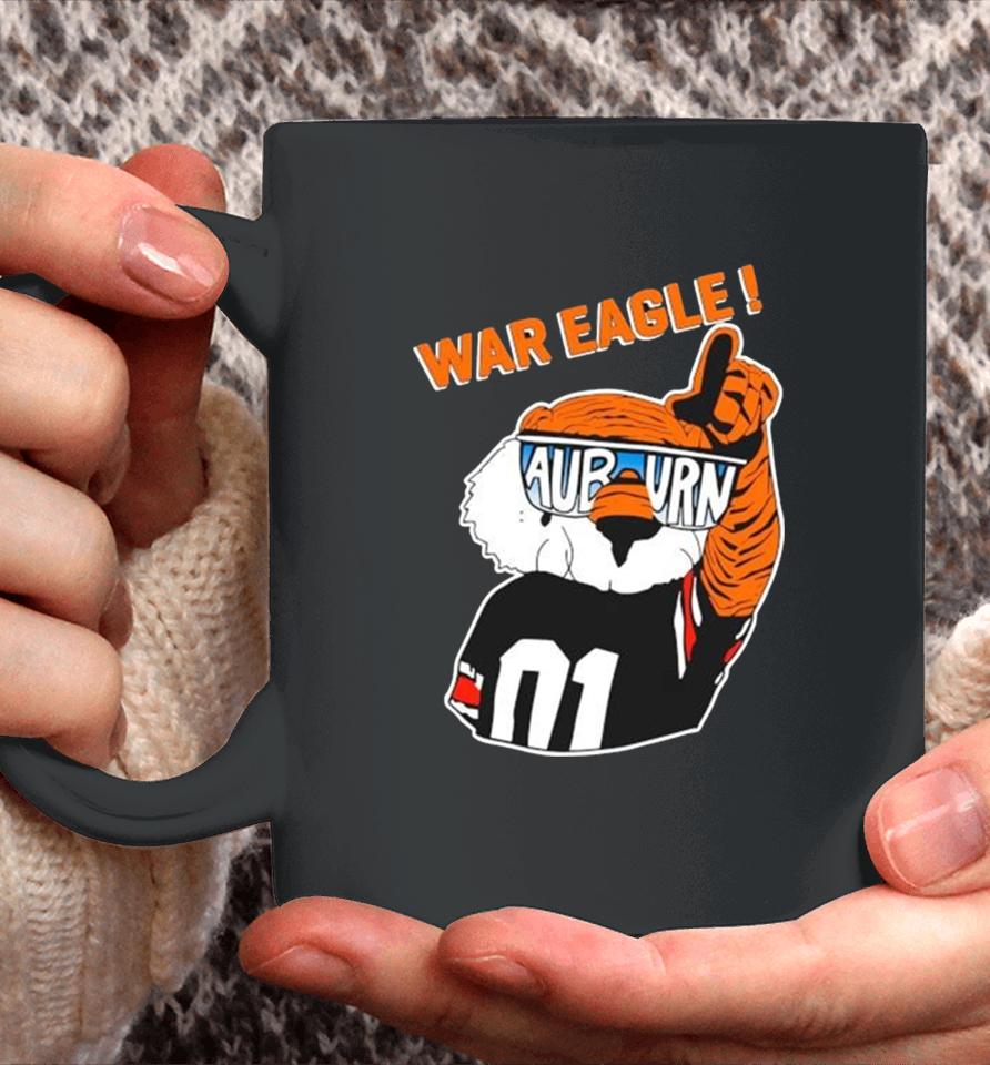 War Eagle Auburn Tigers 2024 Basketball Coffee Mug