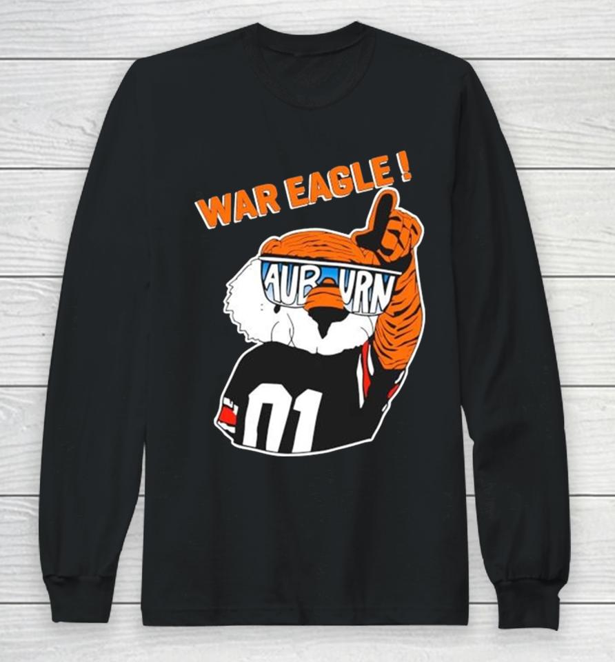 War Eagle Auburn Tigers 2024 Basketball Long Sleeve T-Shirt