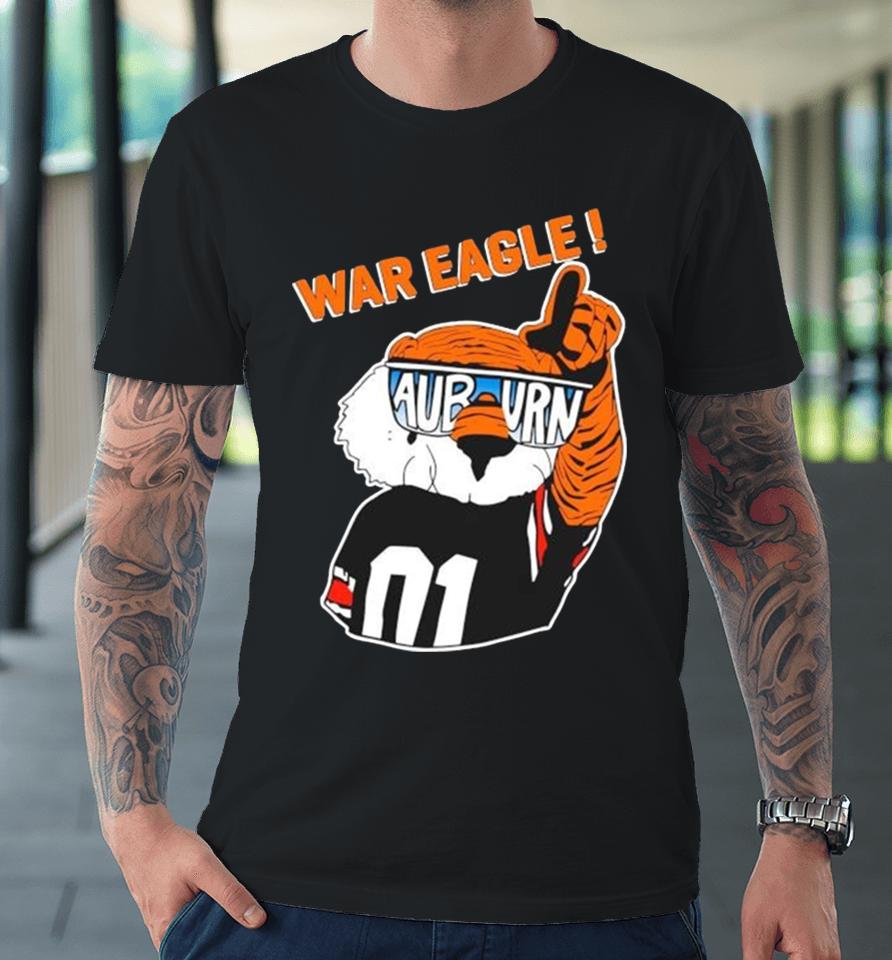 War Eagle Auburn Tigers 2024 Basketball Premium T-Shirt