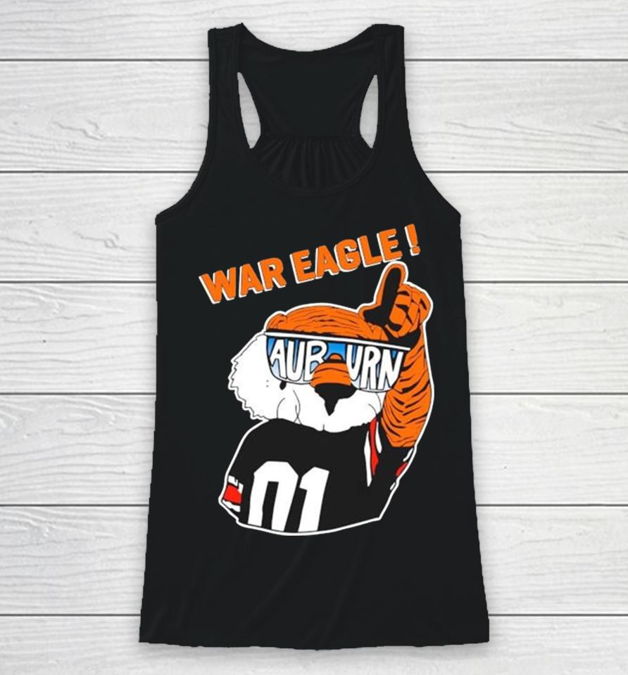 War Eagle Auburn Tigers 2024 Basketball Racerback Tank