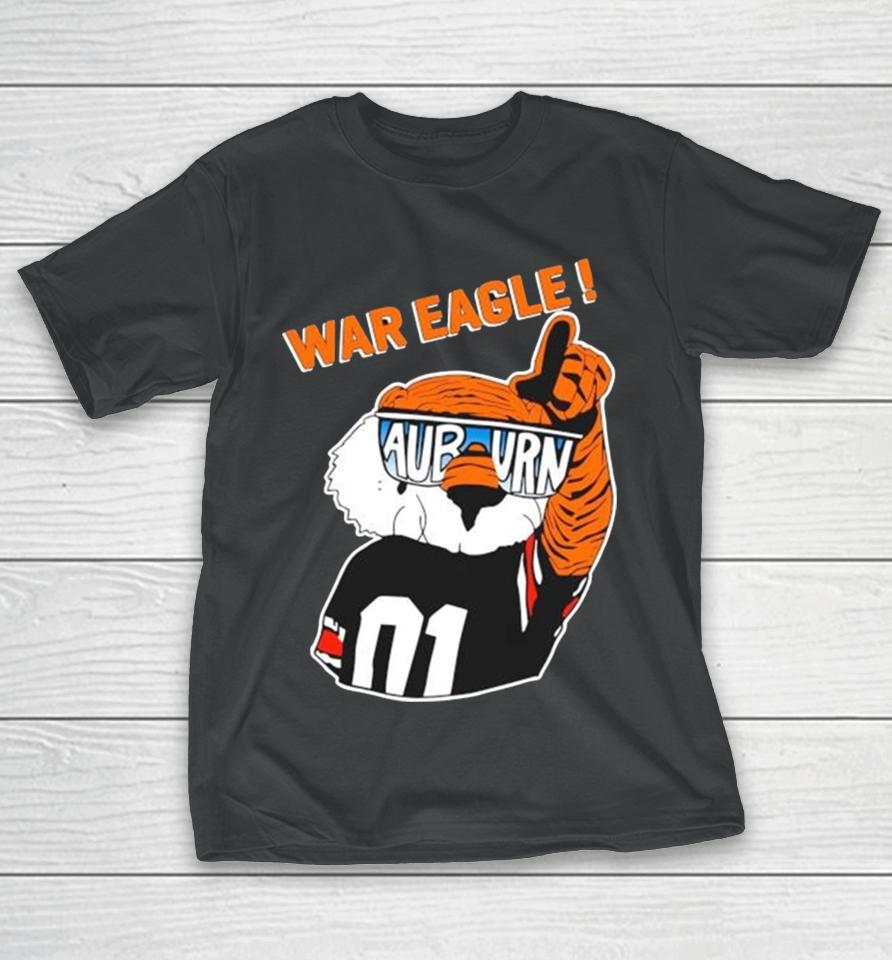 War Eagle Auburn Tigers 2024 Basketball T-Shirt
