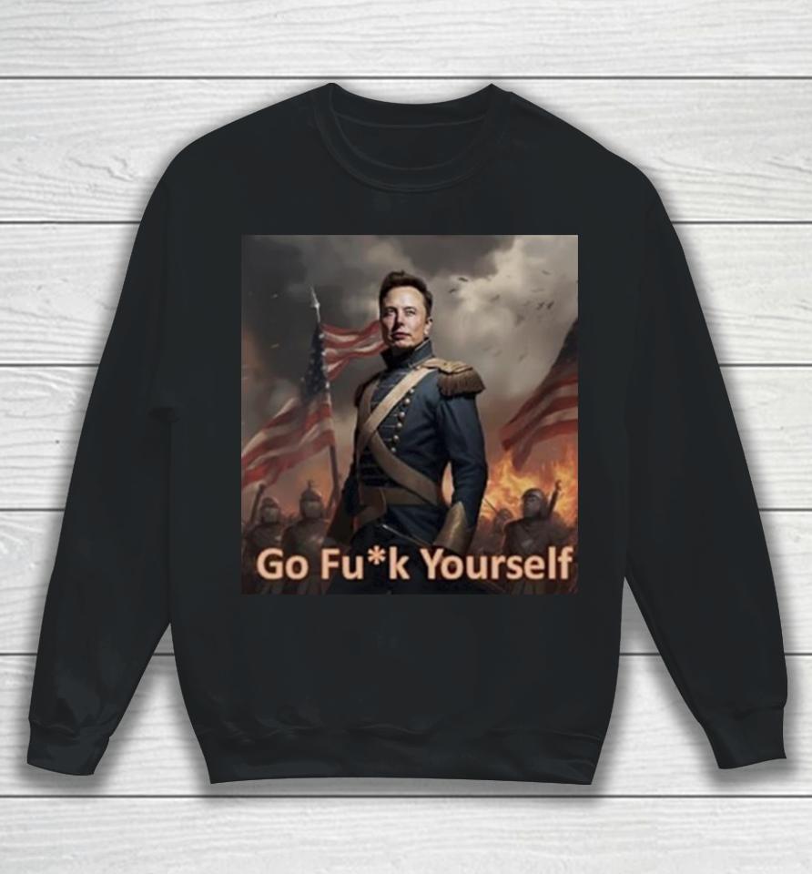 Warrior Elon Musk Go Fuck Yourself Sweatshirt