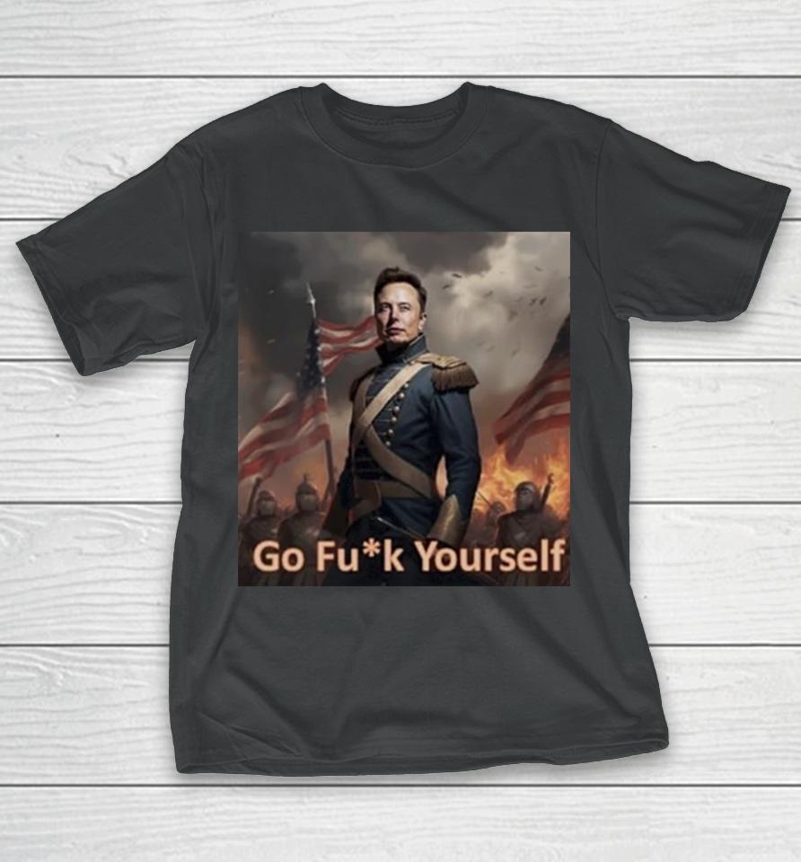 Warrior Elon Musk Go Fuck Yourself T-Shirt