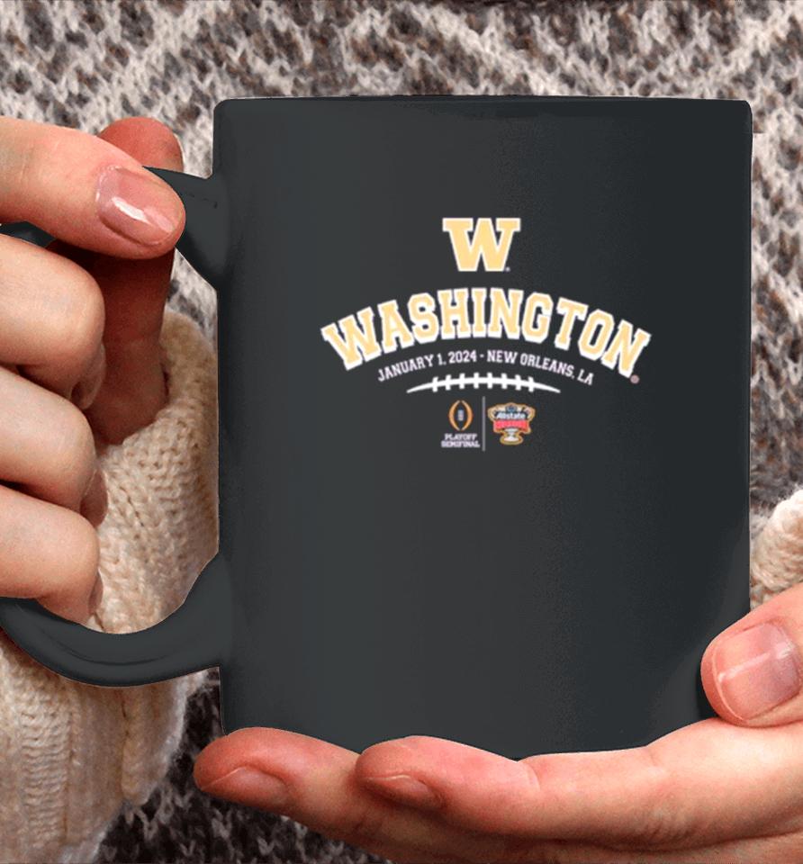 Washington 2024 Playoff Semifinal At The Allstate Sugar Bowl Coffee Mug