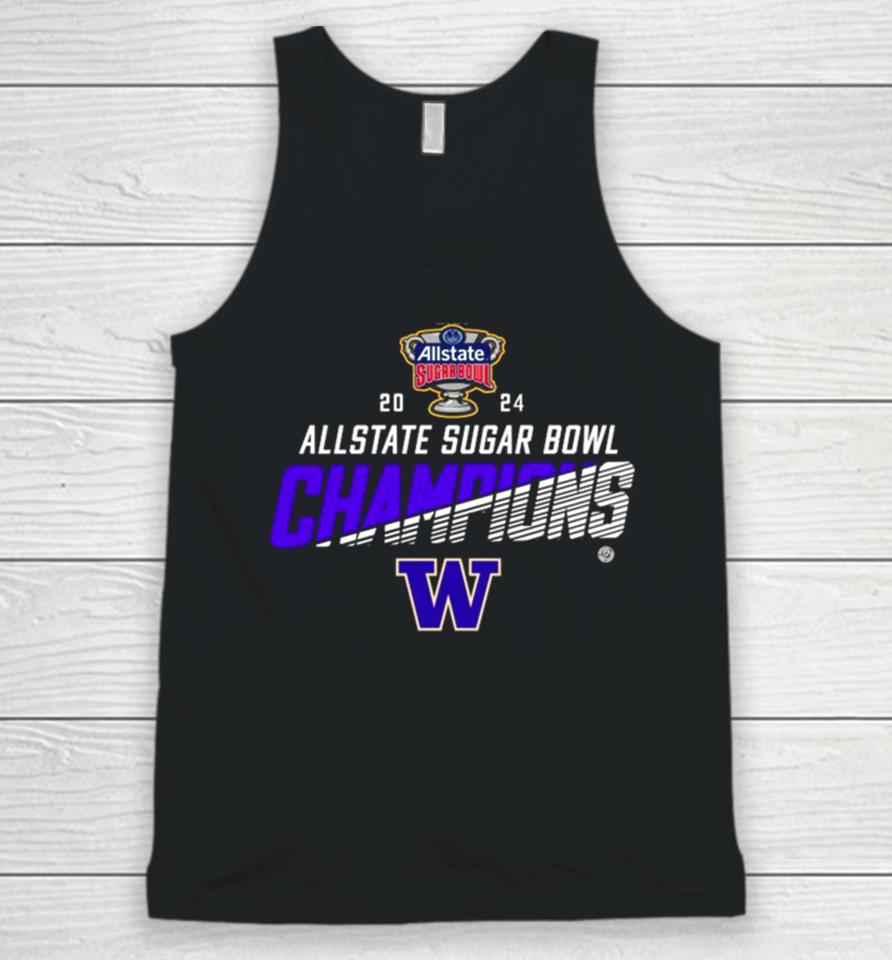 Washington Huskies 2024 Allstate Sugar Bowl Champions Unisex Tank Top