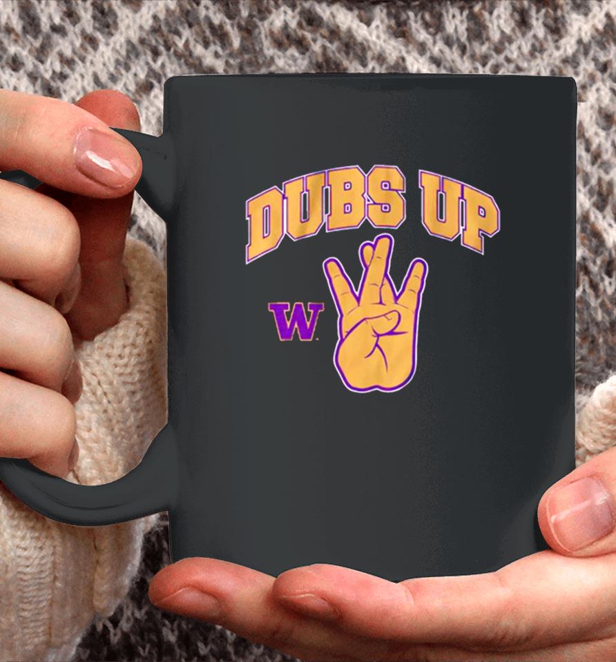 Washington Huskies Football Dubs Up Coffee Mug