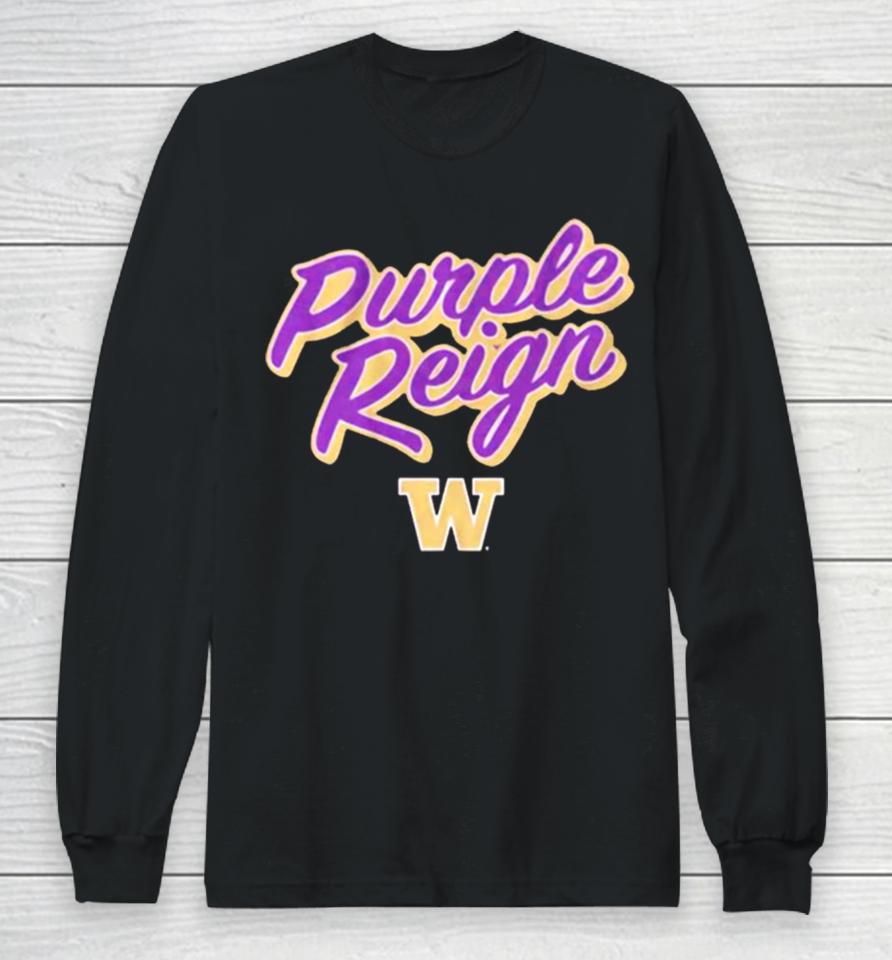 Washington Huskies Football Purple Reign Long Sleeve T-Shirt
