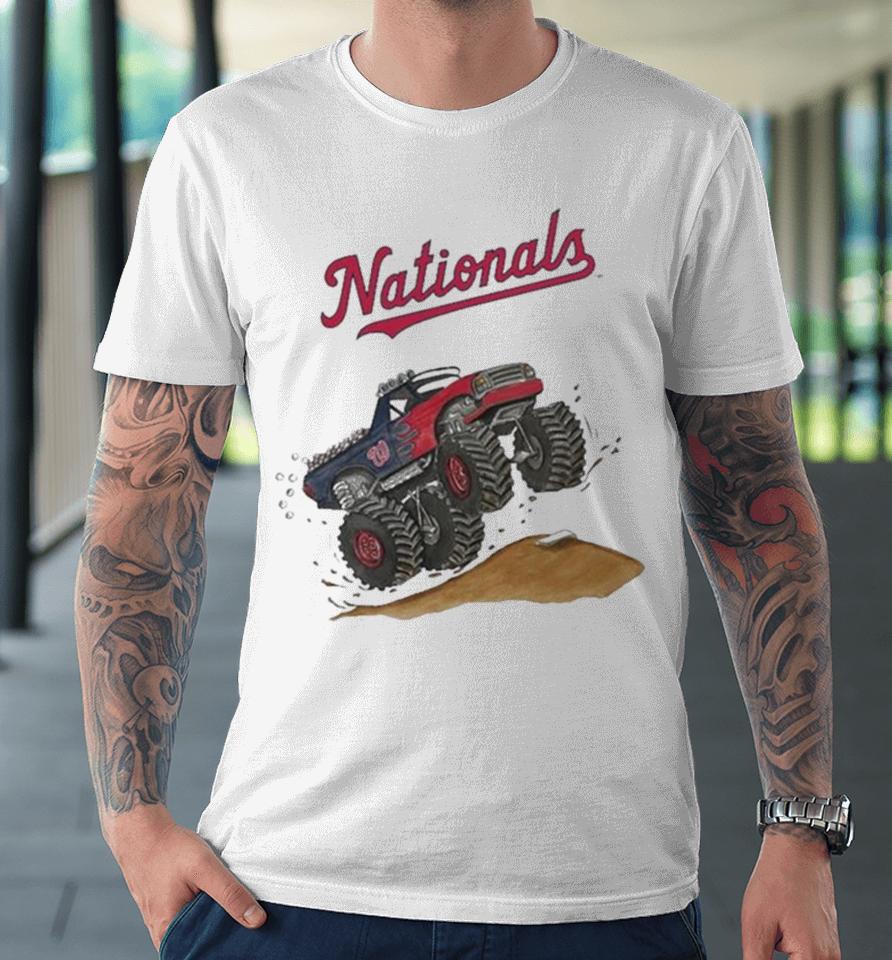 Washington Nationals Monster Truck Mlb Premium T-Shirt