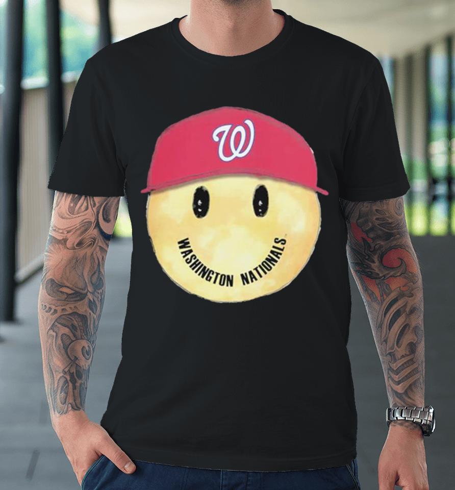 Washington Nationals Smiley Tee Premium T-Shirt
