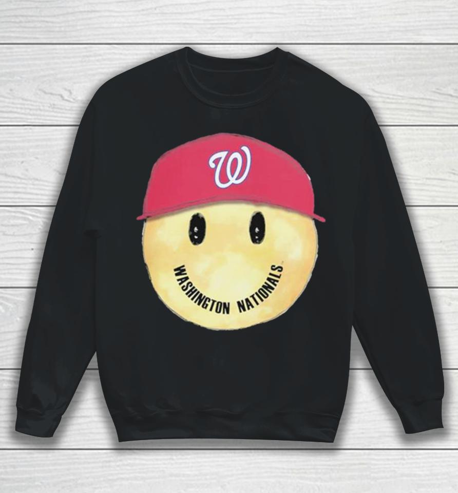 Washington Nationals Smiley Tee Sweatshirt