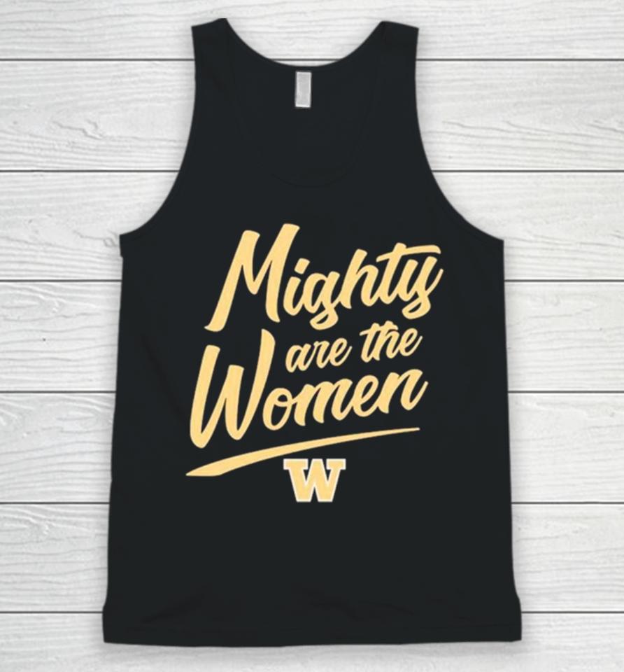 Washington Softball Mighty Are The Women Unisex Tank Top