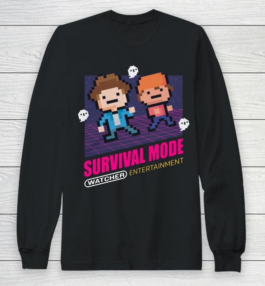 Watcher Survival Mode Long Sleeve T-Shirt