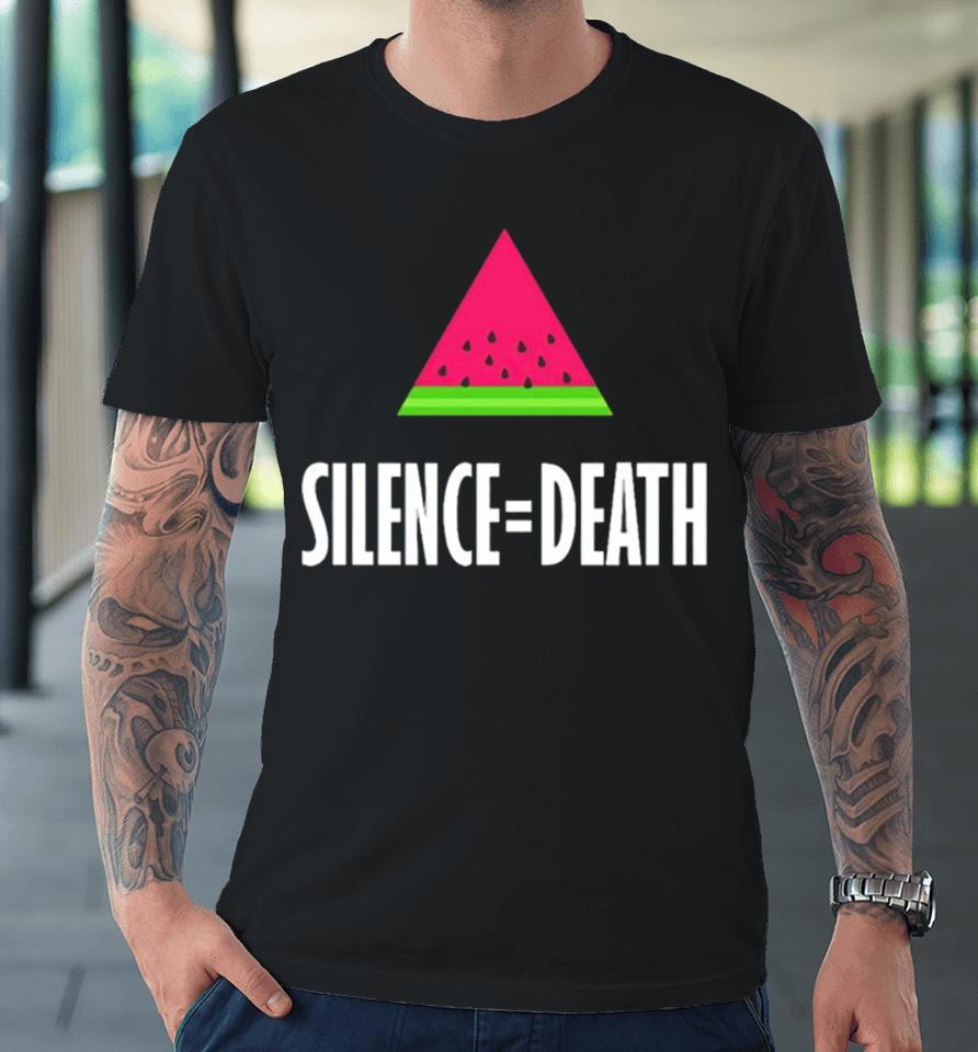 Watermelon Silence Equal Death Premium T-Shirt