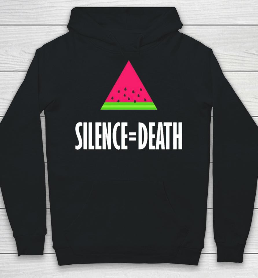 Watermelon Silence Equal Death Hoodie