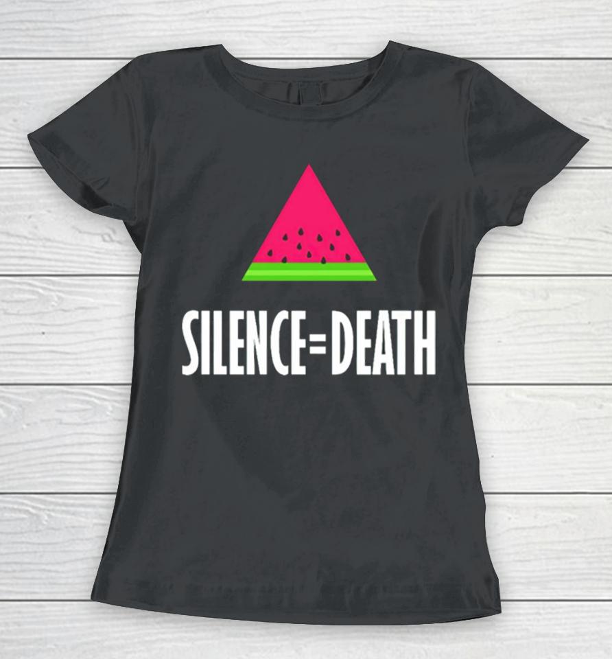 Watermelon Silence Equal Death Women T-Shirt