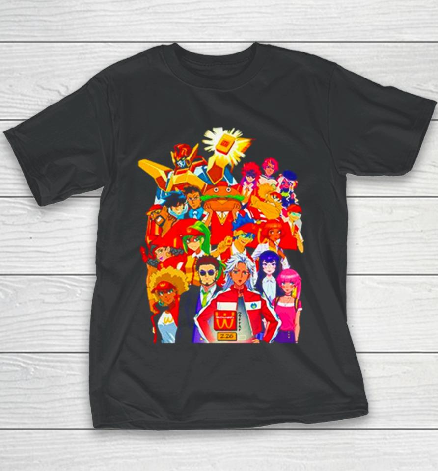 Wcdonald’s Anime Character Youth T-Shirt