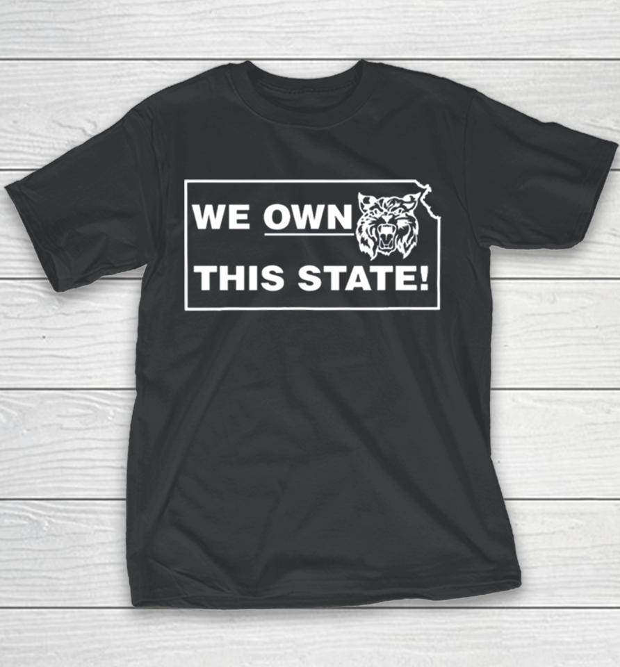 We Own Kansas This State Youth T-Shirt