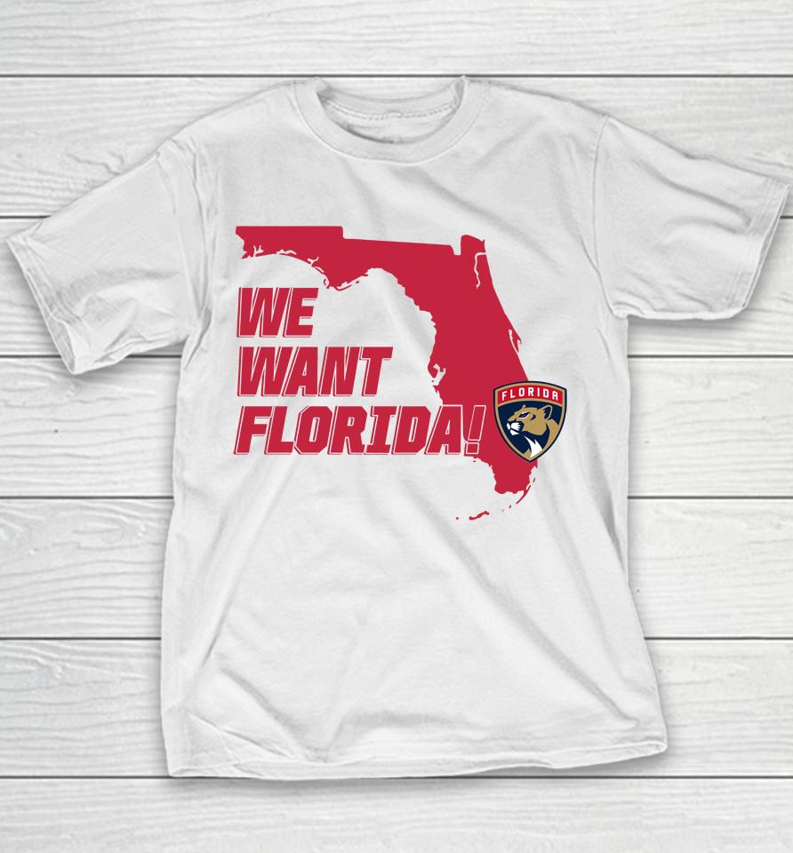 We Want Florida Youth T-Shirt
