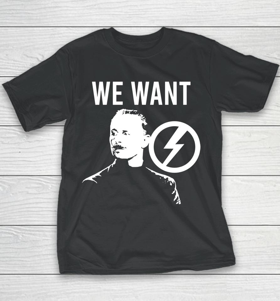 We Want Oswald Mosley The Rage Against Rally Youth T-Shirt