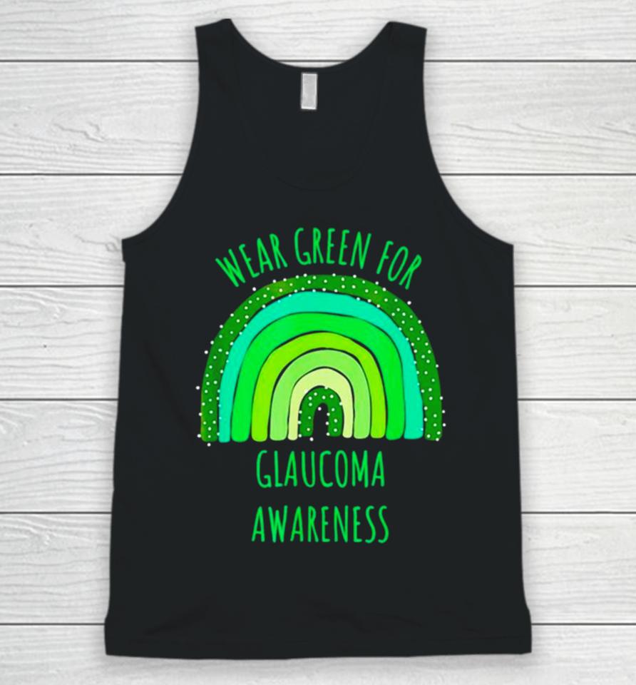 Wear Green For Glaucoma Awareness Month Unisex Tank Top