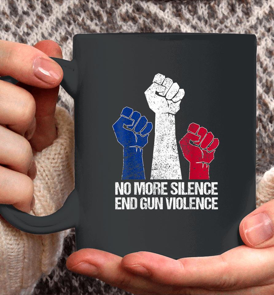 Wear Orange Anti Gun No More Silence End Gun Violence Coffee Mug