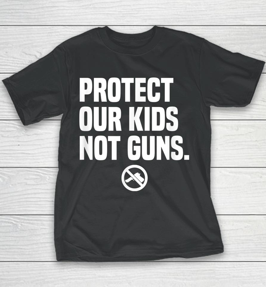 Wear Orange Protect Our Kids Not Guns End Gun Violence Youth T-Shirt